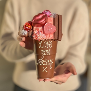 Personalised Valentine's Chocolate Smash Cup