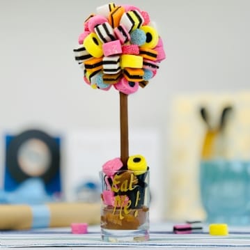 Personalised Liquorice Allsorts Sweet Tree