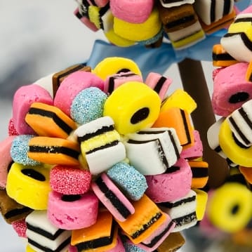 Personalised Liquorice Allsorts Sweet Tree