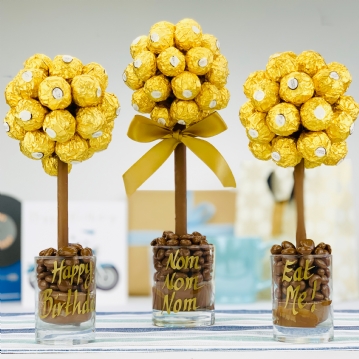 Personalised Ferrero Rocher Chocolate Tree