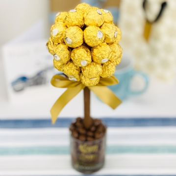 Personalised Ferrero Rocher Chocolate Tree