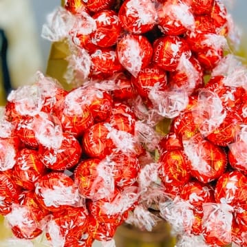 Personalised Lindor Chocolate Tree