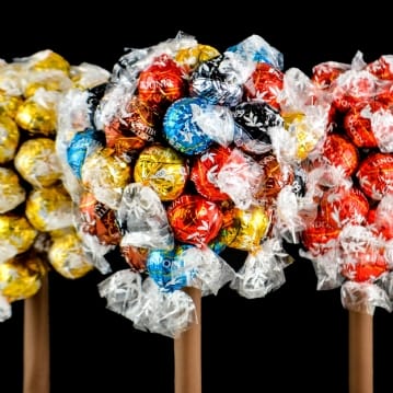 Personalised Lindor Chocolate Tree