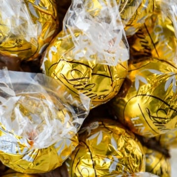 Personalised Lindor Chocolate Tree