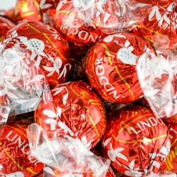 Personalised Lindor Chocolate Tree