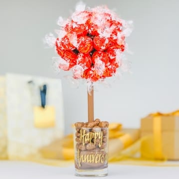 Personalised Lindor Chocolate Tree
