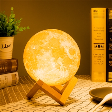 Denver Colour Changing 3D Moon Speaker & Light