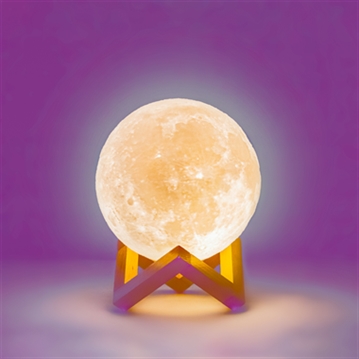 Denver Colour Changing 3D Moon Speaker & Light