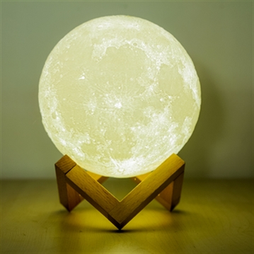 Denver Colour Changing 3D Moon Speaker & Light