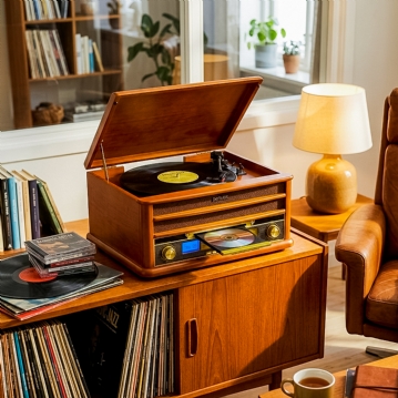 Denver MCR-50MK3 Retro Music Turntable System