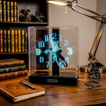 Hologram Analog Clock