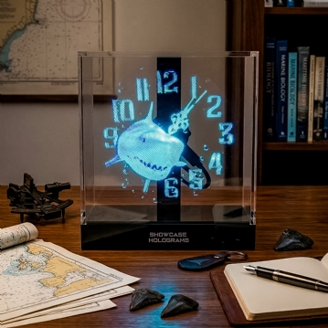 Hologram Analog Clock