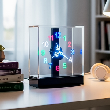 Hologram Analog Clock