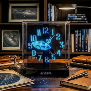 Hologram Analog Clock