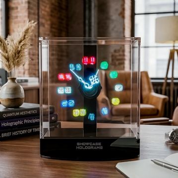 Hologram Analog Clock