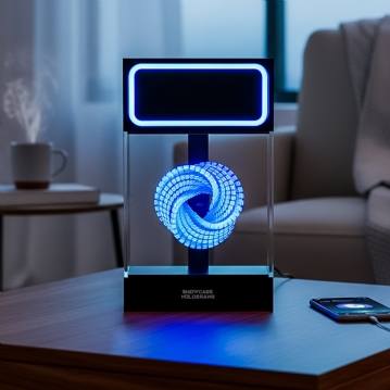 Hologram Wireless Speaker with LED Lights