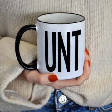 Black and White Unt Mug