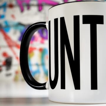 Black and White Unt Mug