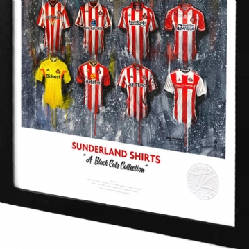 A3 Framed Football Shirt History Prints