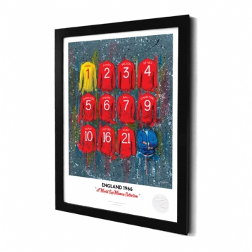 A3 Framed International Football Team Prints