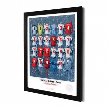 A3 Framed International Football Team Prints