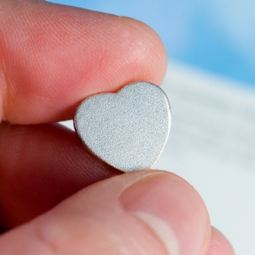 Sterling Silver Guardian Heart Love Token