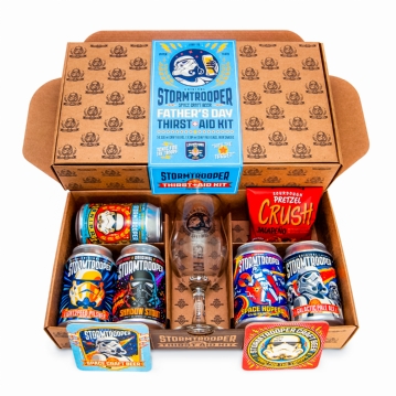Stormtrooper Father's Day "Thirst Aid Kit" Craft Beer Gift Pack