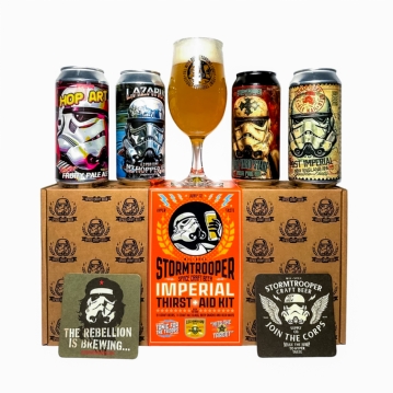 Stormtrooper Imperial "Thirst Aid Kit" Craft Beer Gift Pack