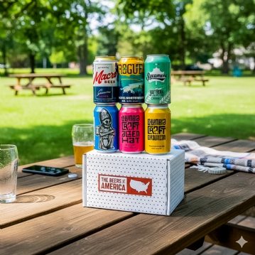 Beers of America Craft Ale Gift Pack