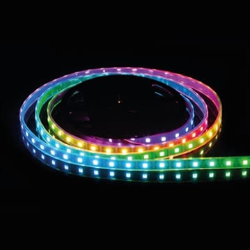 Sound activated led shop light