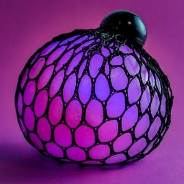 Squishy ball with new arrivals net