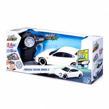 Premium Remote Control Porsche Taycan - size 1:24