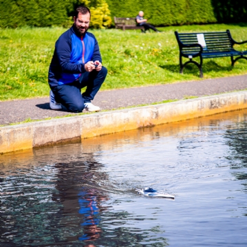 Remote Control Hydroblaster Speed Boat