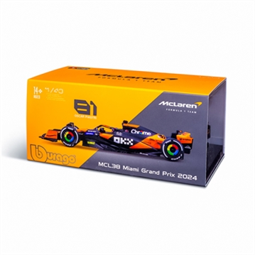 Oscar Piastri McLaren MCL38 2024 F1 Season Collectors Model Car (1:43 Scale)