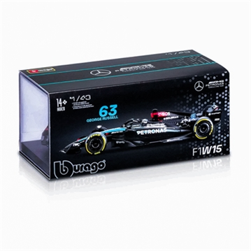 George Russell Mercedes AMG W15 2024 F1 Season Collectors Model Car (1:43 Scale)