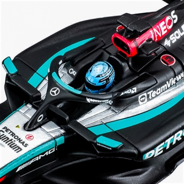 George Russell Mercedes AMG W15 2024 F1 Season Collectors Model Car (1:43 Scale)