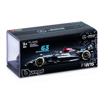 Lewis Hamilton Mercedes AMG W15 2024 F1 Season Collectors Model Car (1:43 Scale)