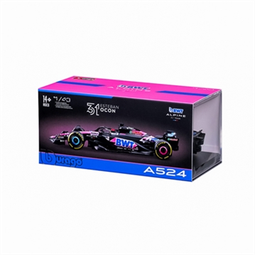 Esteban Ocon BWT Alpine A524 2024 F1 Season Collectors Model Car (1:43 Scale)