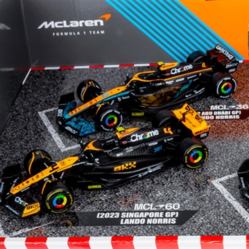Lando Norris McLaren F1 Highlights 4 Pack Collectors Model Set (1:43 Scale)