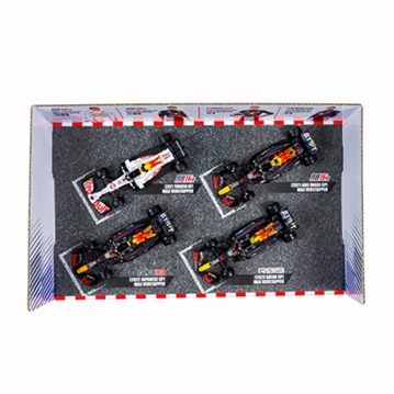 Max Verstappen Red Bull Racing F1 4 Pack Collectors Model World Champion Set (1:43 Scale)