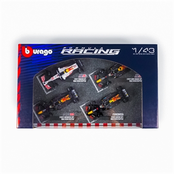Max Verstappen Red Bull Racing F1 4 Pack Collectors Model World Champion Set (1:43 Scale)