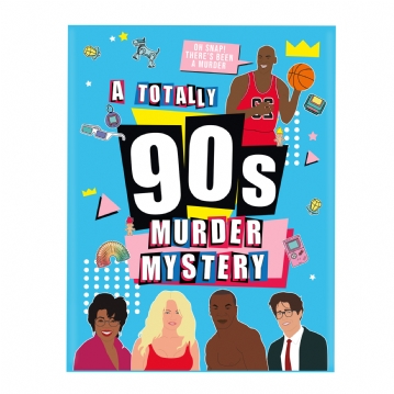 A Totally 90s Murder Mystery Game