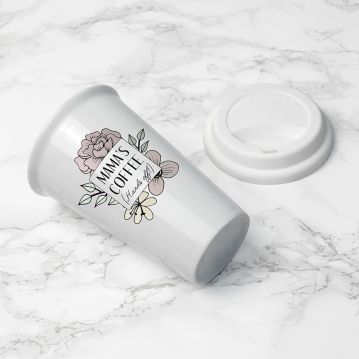 Personalised Hands Off Travel Mug