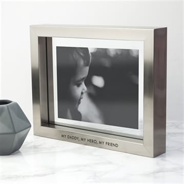 Personalised Metallic Photo Frame