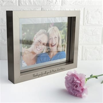 Personalised Metallic Photo Frame