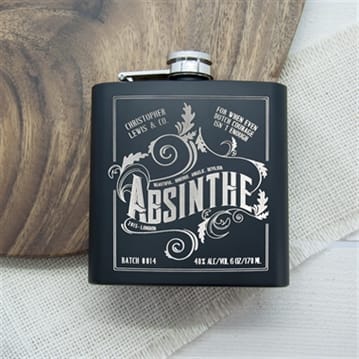 Personalised Vintage Hip Flask
