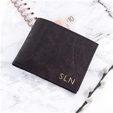 Personalised Vegan Leather Wallet