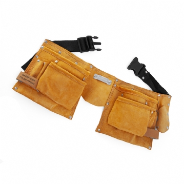 Personalised 11 Pocket Leather Tool Belt