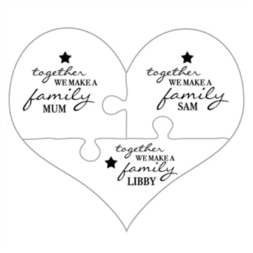 Personalised Together Keyring