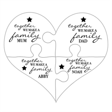 Personalised Together Keyring